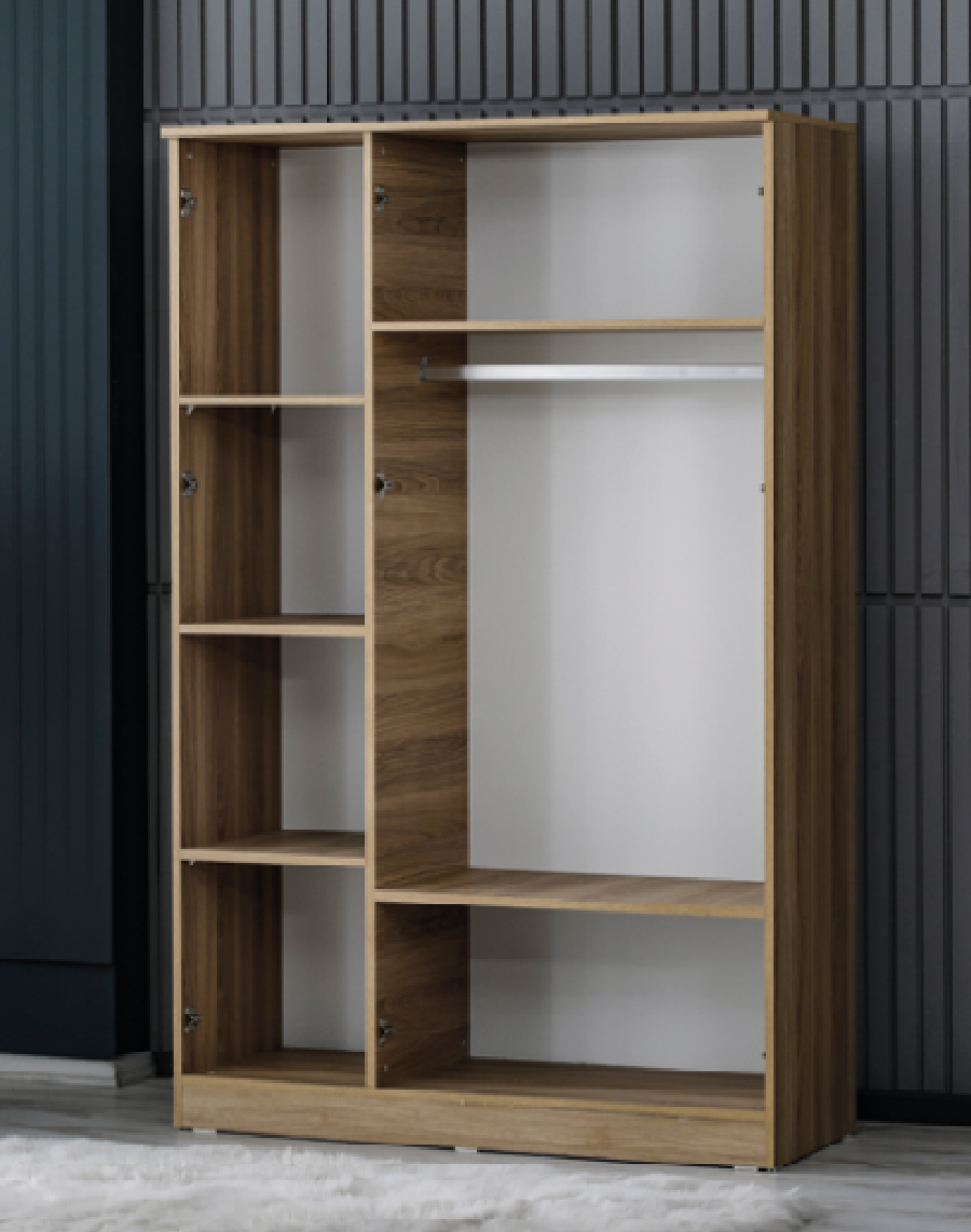 HİRA 3 LÜ GARDOLAP