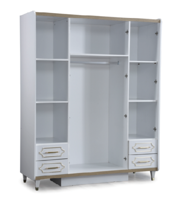 ELİT 4 LÜ GARDOLAP