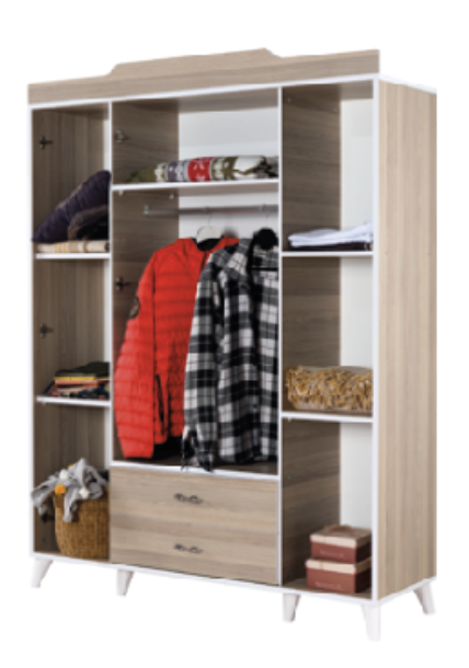 GÜNEŞ 4’LÜ GARDOLAP